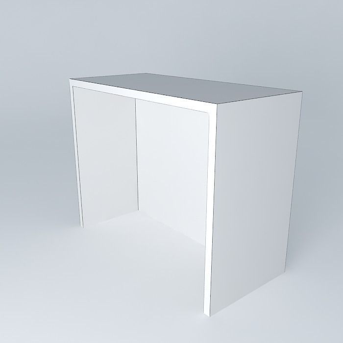 Basic Mesa closed Free 3D model_3