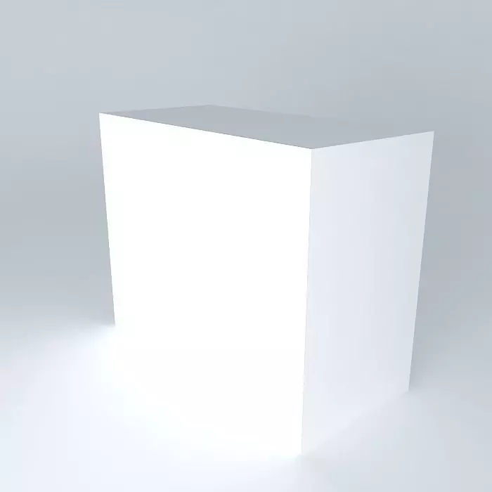 Basic Mesa closed Free 3D model_0