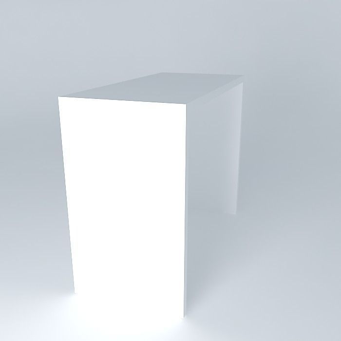 Basic Mesa closed Free 3D model_1