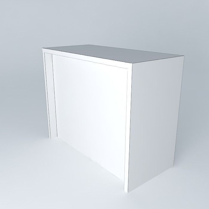 Basic Mesa closed Free 3D model_4