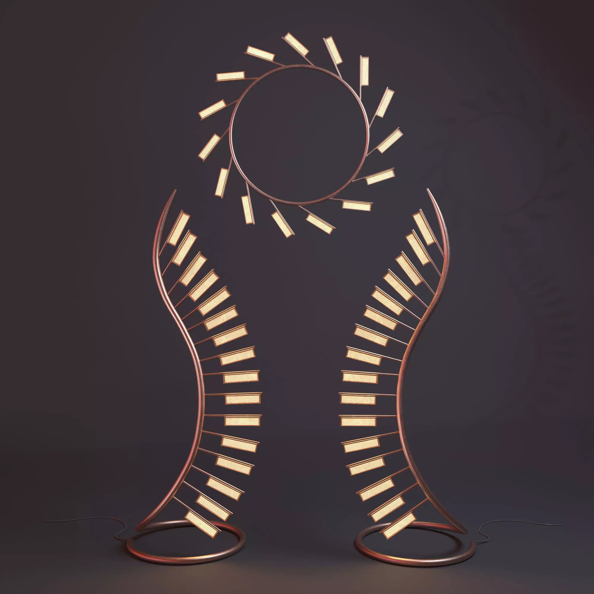 Modern Floor Lamp Free 3D model