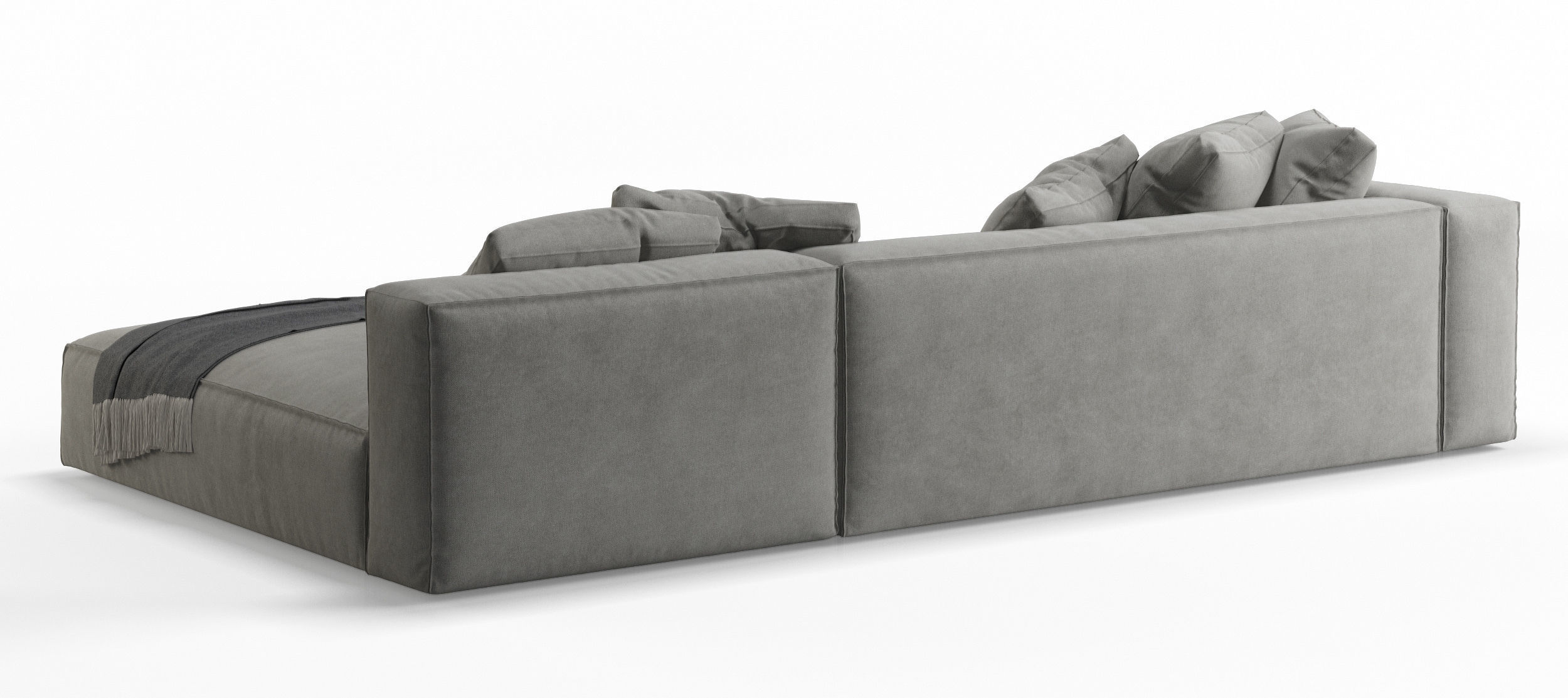 Nils Corner Sofa by Lighe Roset 3D model_3