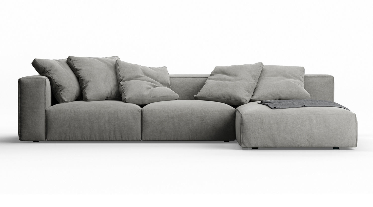 Nils Corner Sofa by Lighe Roset 3D model_2