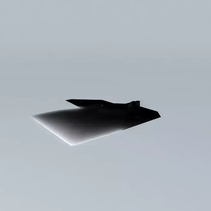 Residence fighter jet 3D model_0