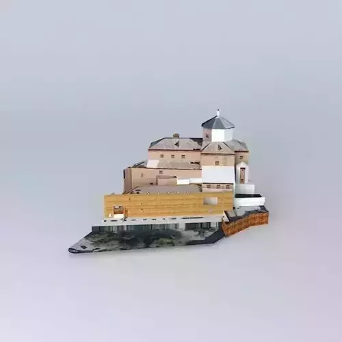 San Marcos Cultural Center of Toledo and Historical Archive Free 3D model