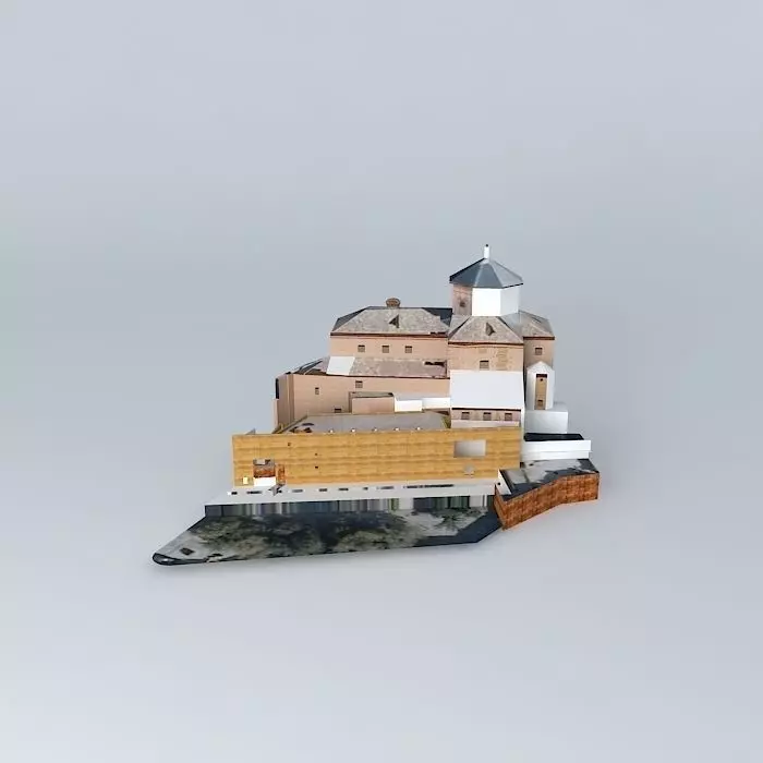 San Marcos Cultural Center of Toledo and Historical Archive Free 3D model