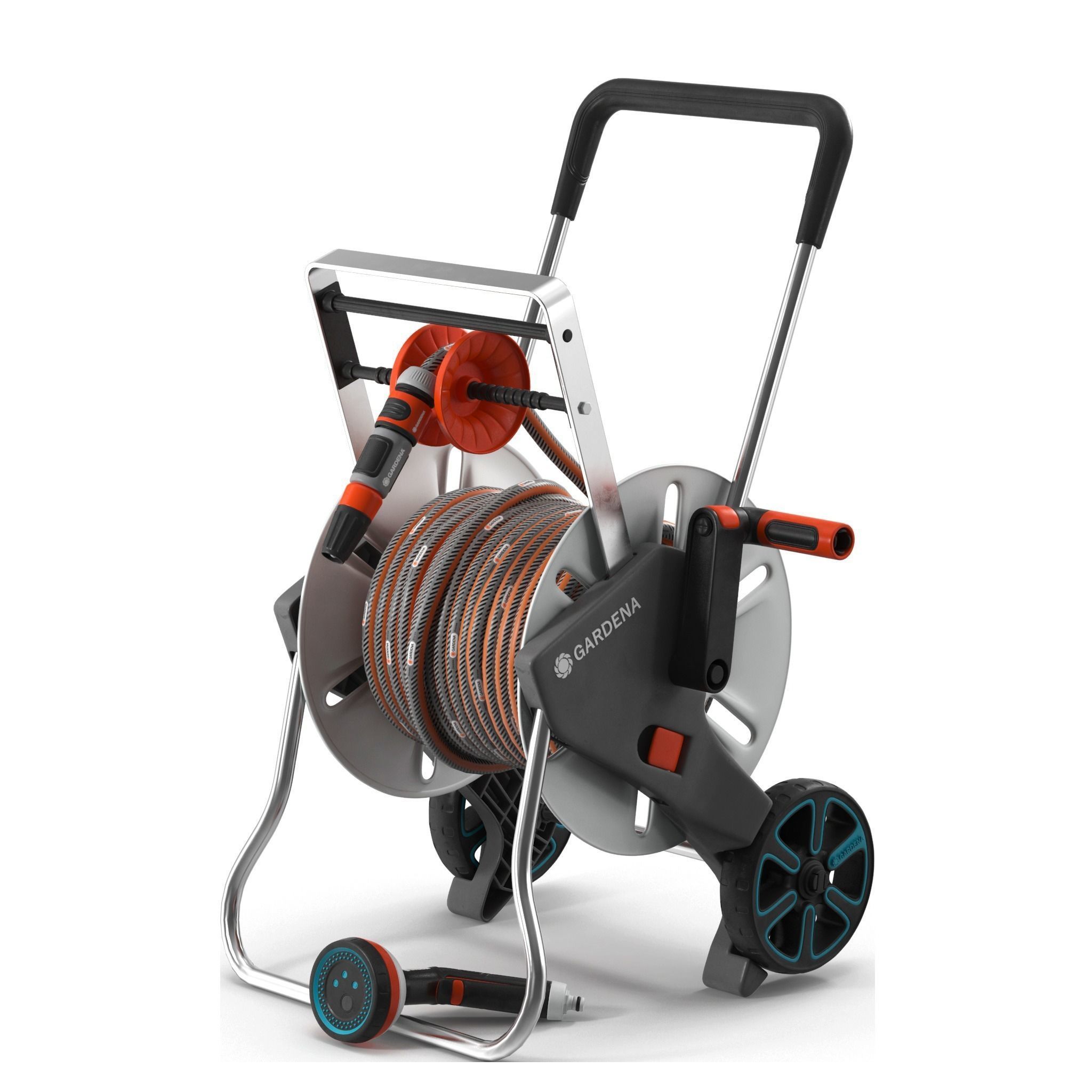 AquaRoll Easy Metal Set by Gardena 3D model_7