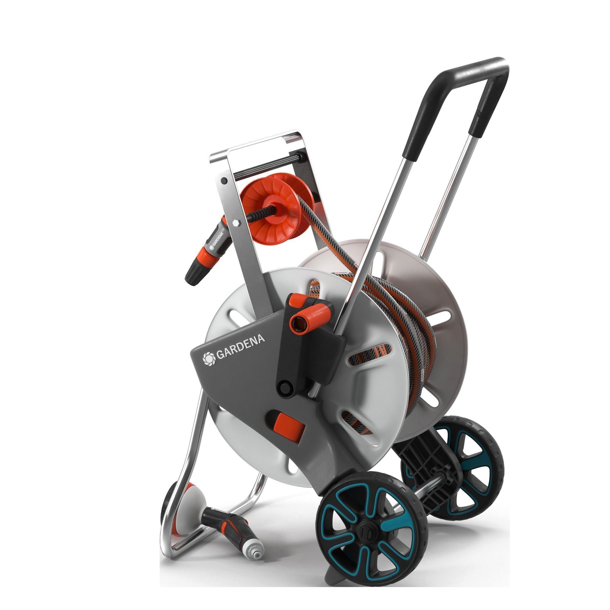 AquaRoll Easy Metal Set by Gardena 3D model_3