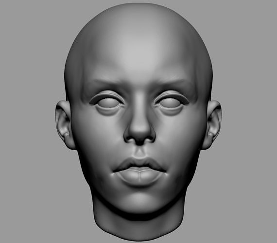Base Female Head v3 3D print model