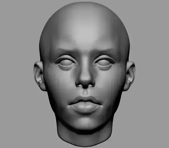 Base Female Head v3 3D print model