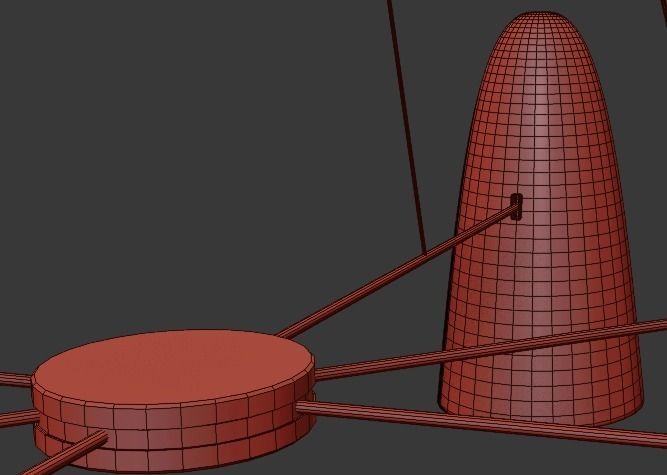 Montfaucon Chandelier 3D model_3