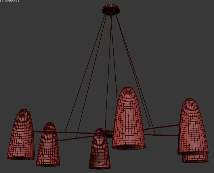 Montfaucon Chandelier 3D model_4