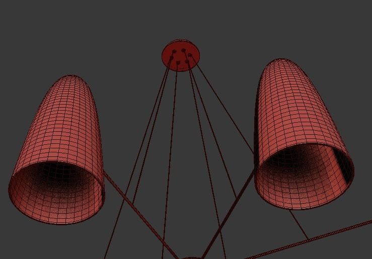 Montfaucon Chandelier 3D model_5