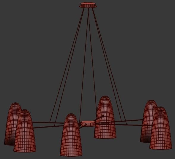 Montfaucon Chandelier 3D model_2