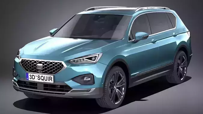 LowPoly Seat Tarraco 2019