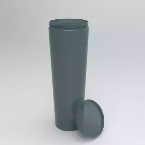 Realistic plastic Bottle