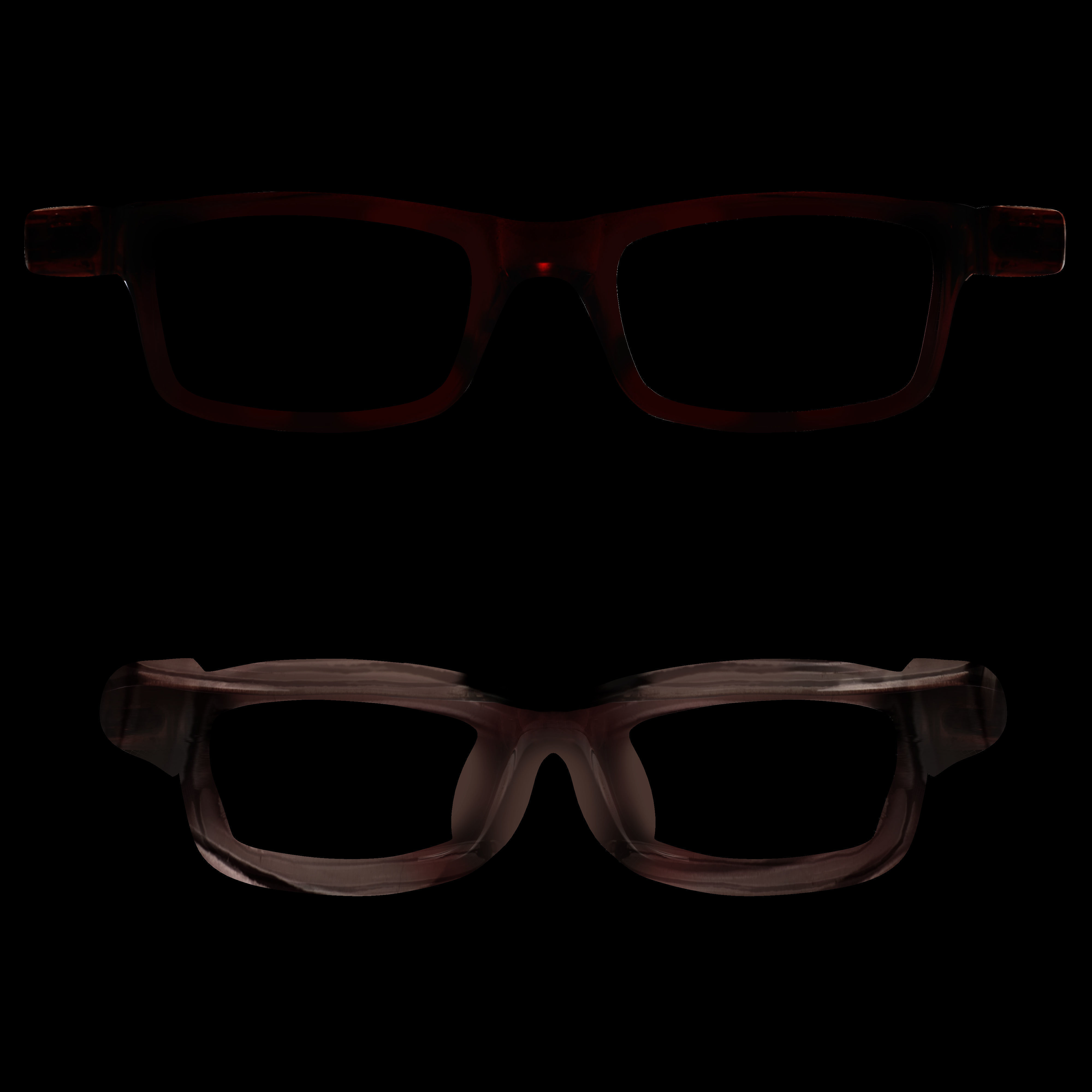 Eyeglasses for Men and Women 3D print model_8