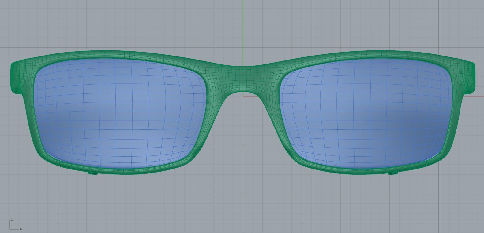 Eyeglasses for Men and Women 3D print model_7