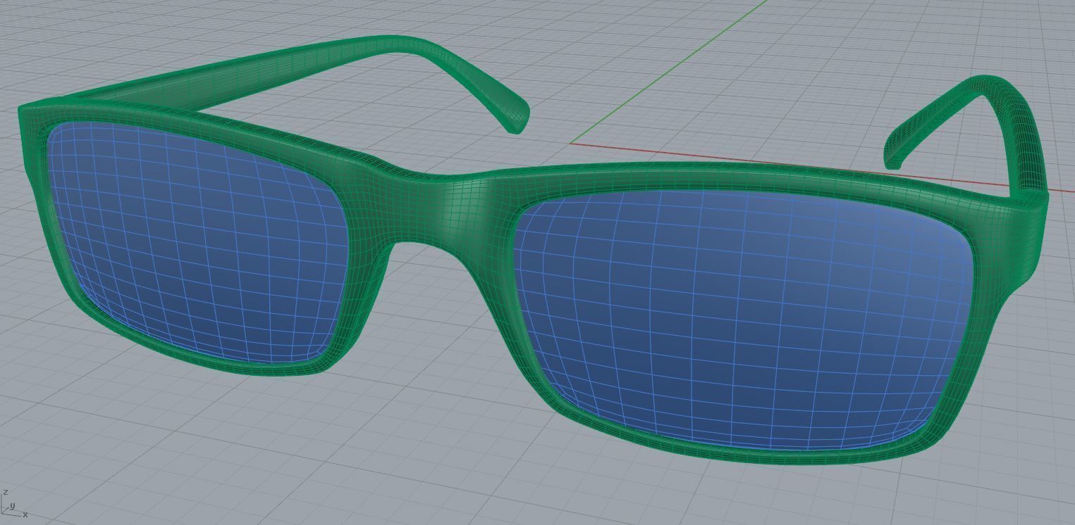 Eyeglasses for Men and Women 3D print model_5