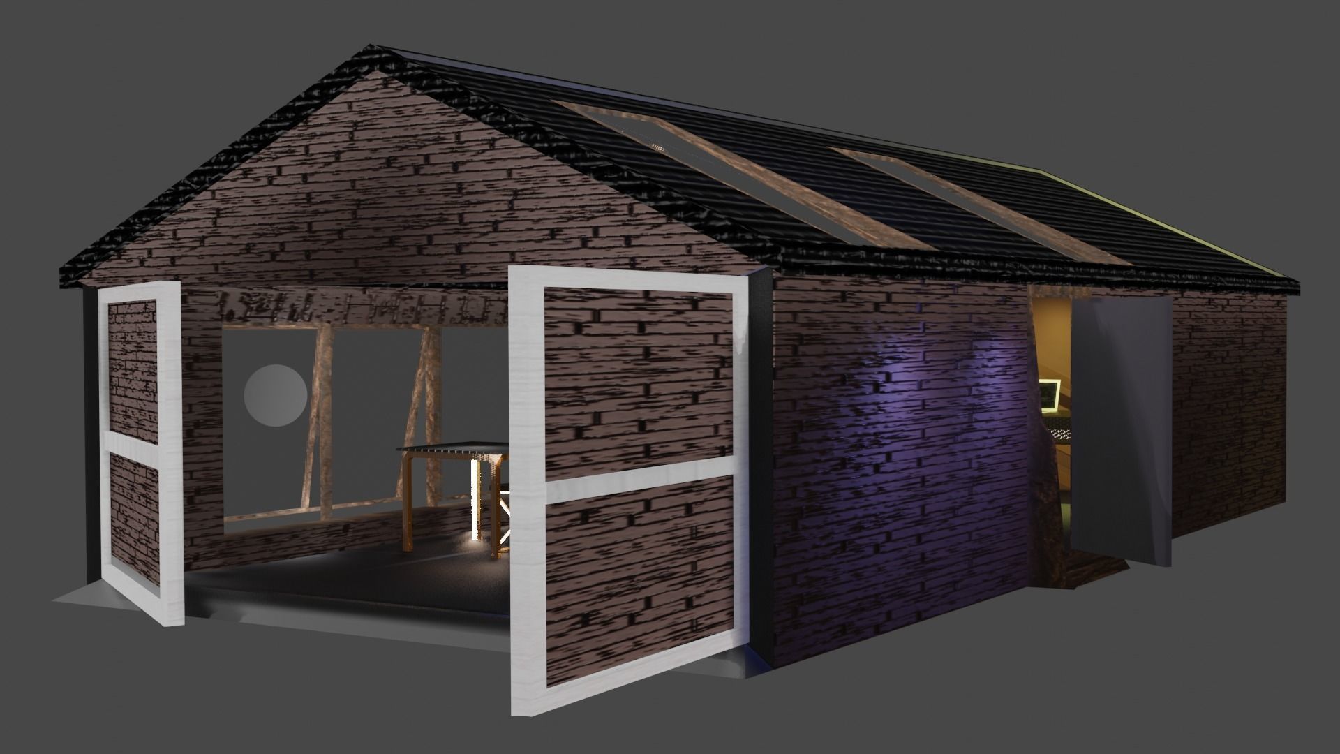 Farm House 3D model_7