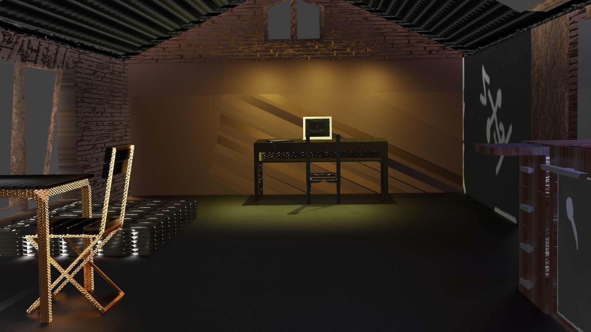 Farm House 3D model_1