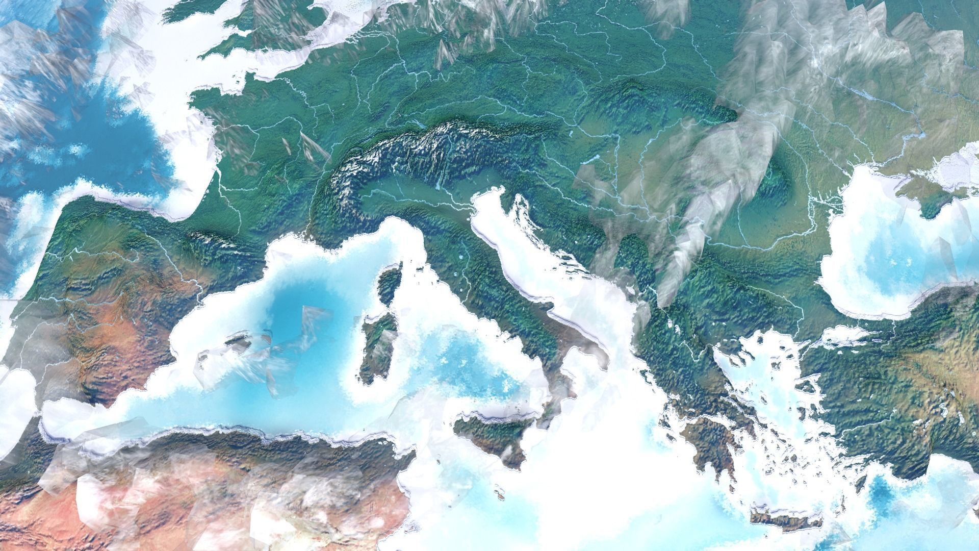 10K Relief World 3D Model 3D model_7