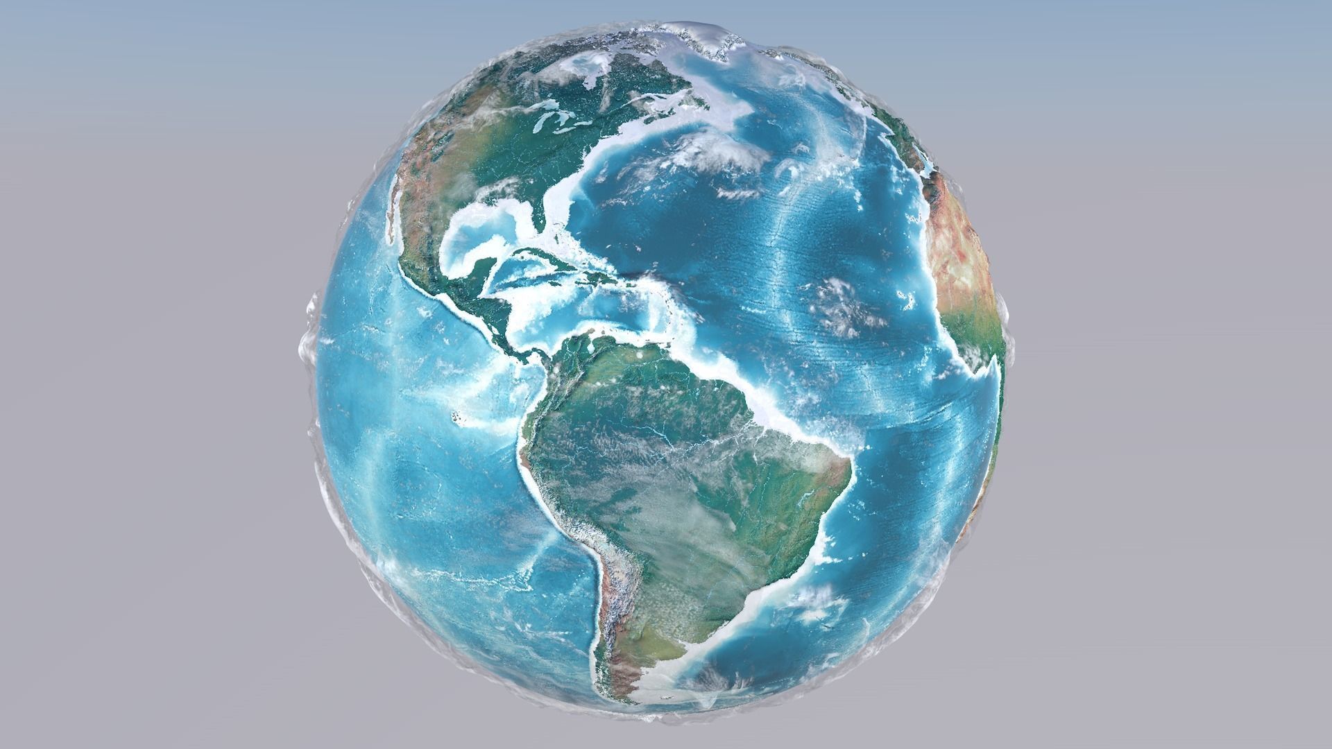 10K Relief World 3D Model 3D model_17