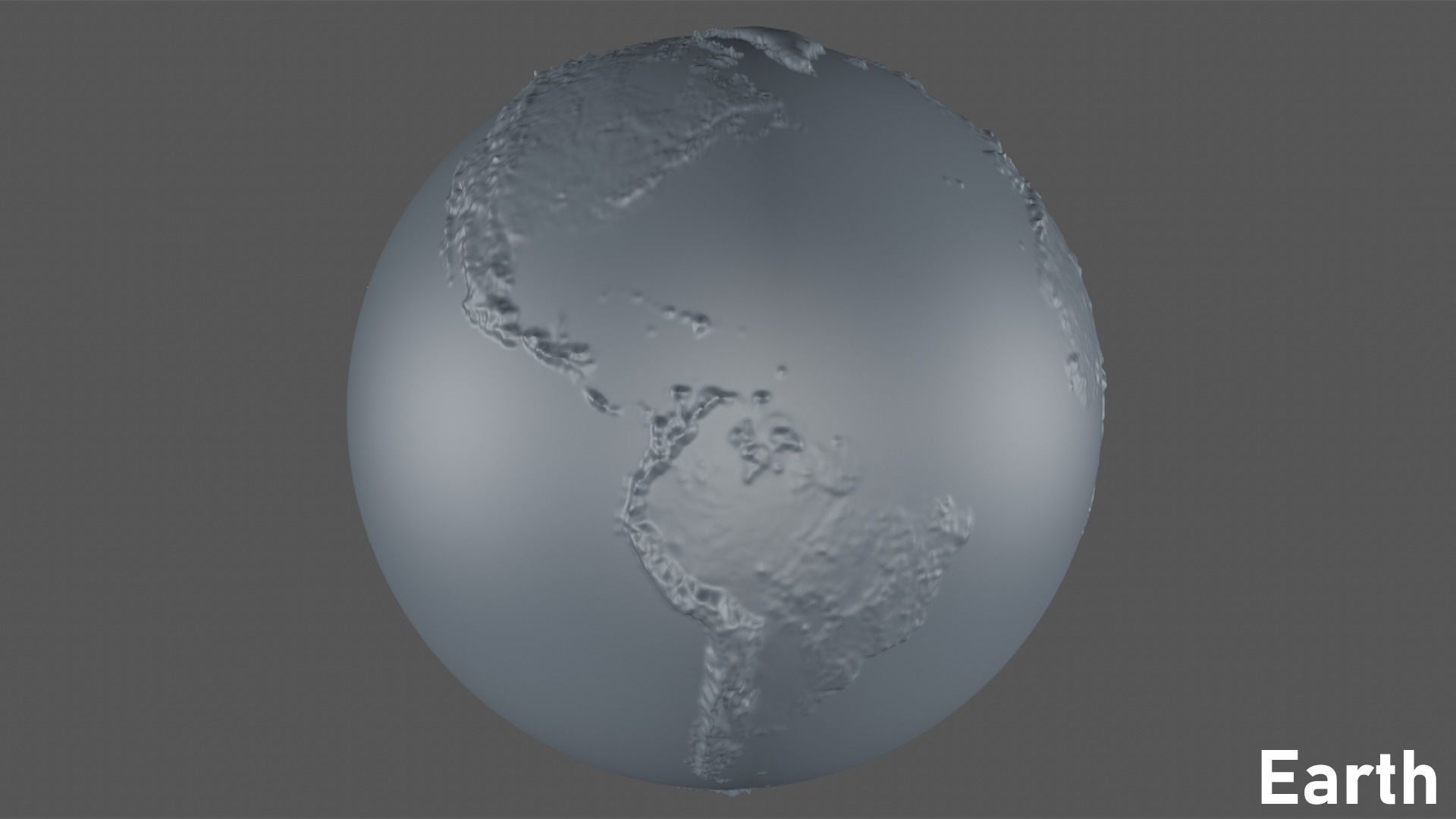 10K Relief World 3D Model 3D model_44