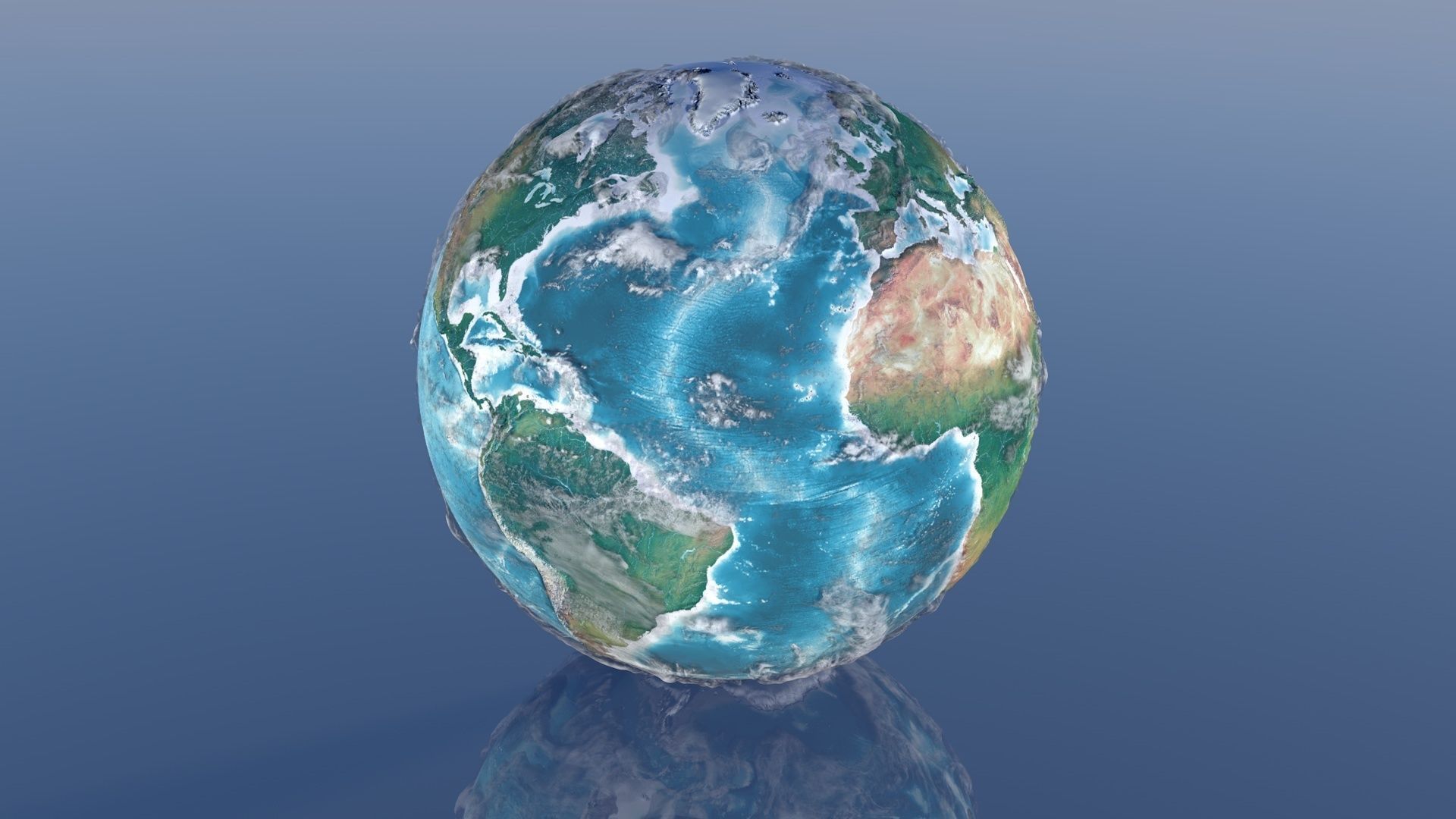 10K Relief World 3D Model 3D model_19