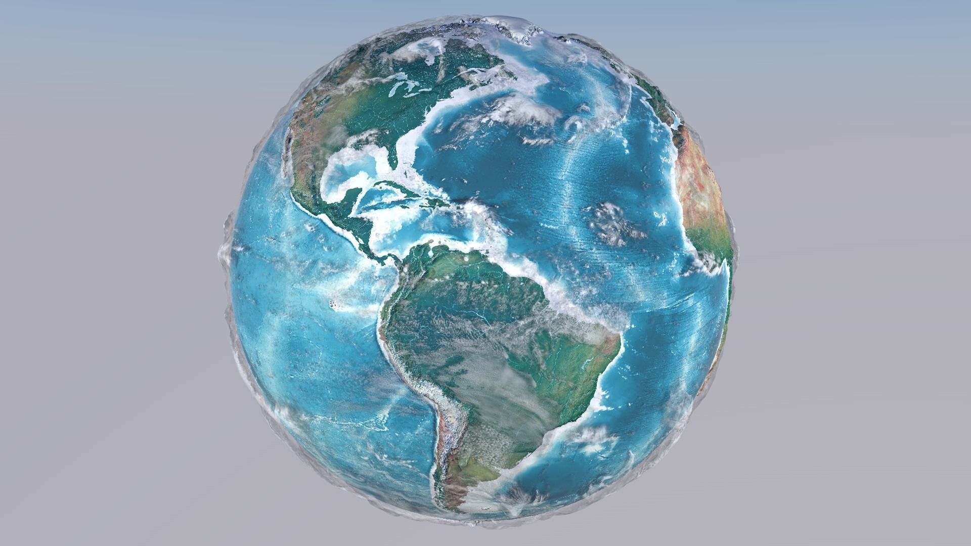 10K Relief World 3D Model 3D model_16
