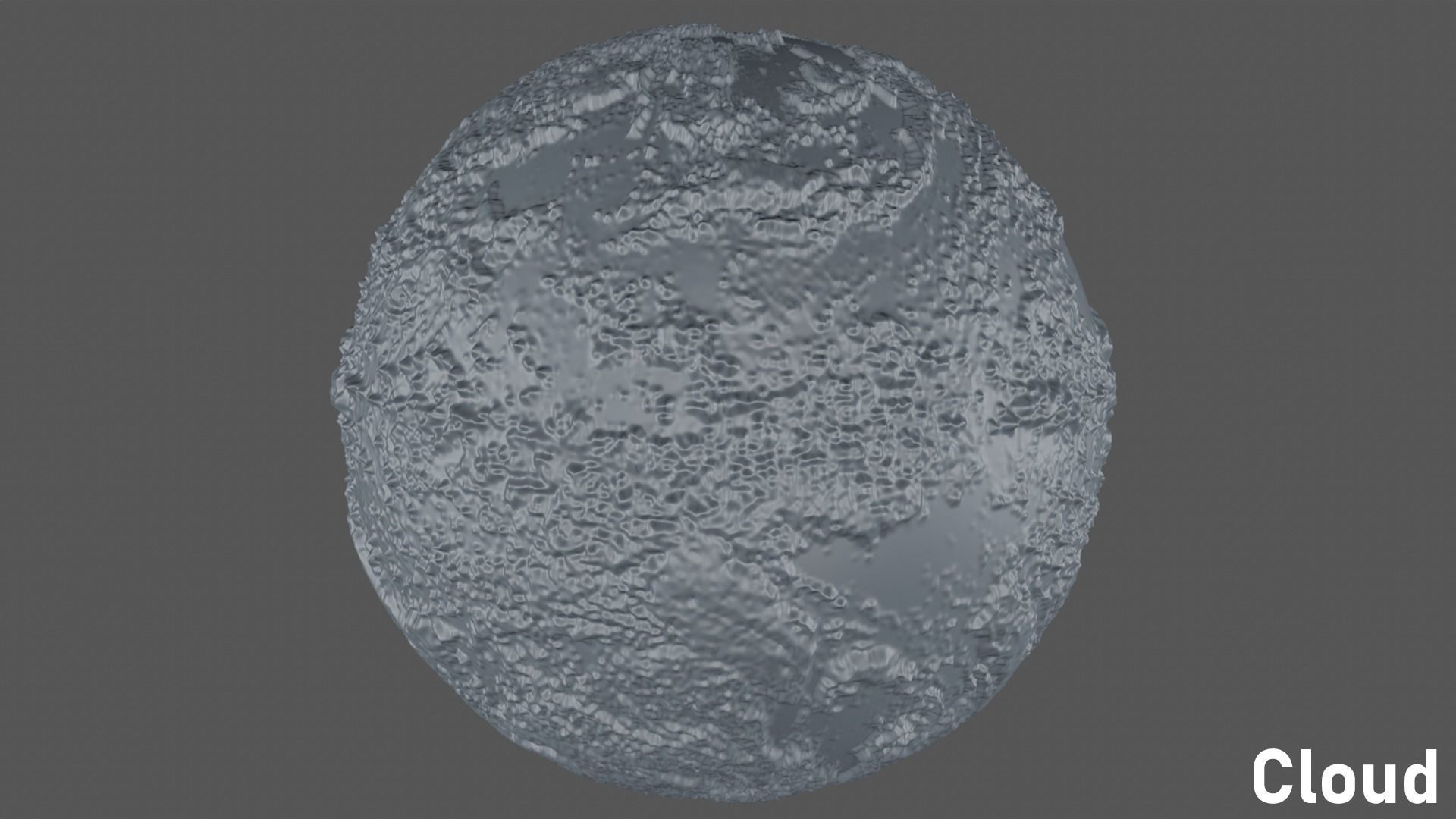 10K Relief World 3D Model 3D model_43