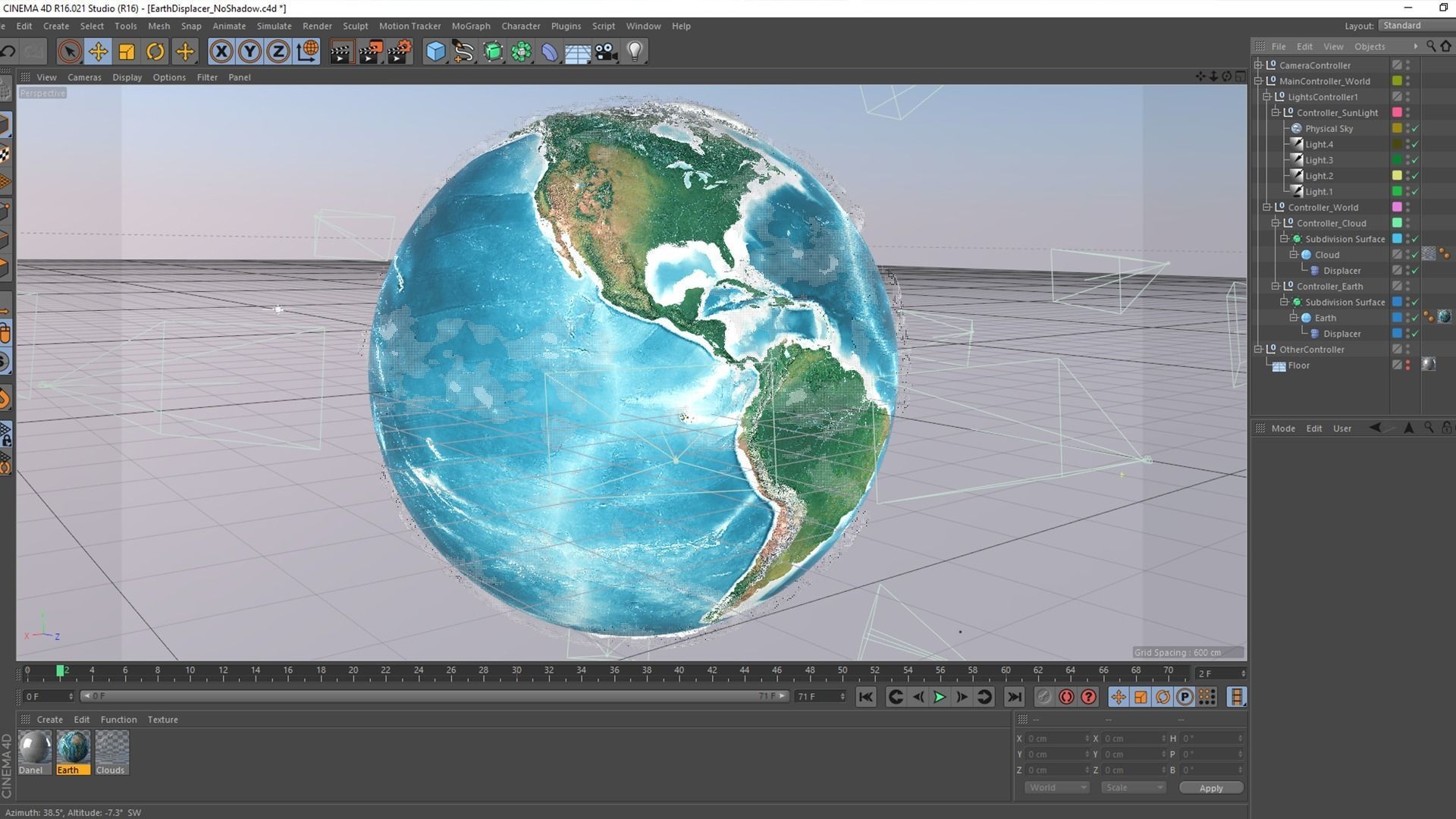 10K Relief World 3D Model 3D model_35