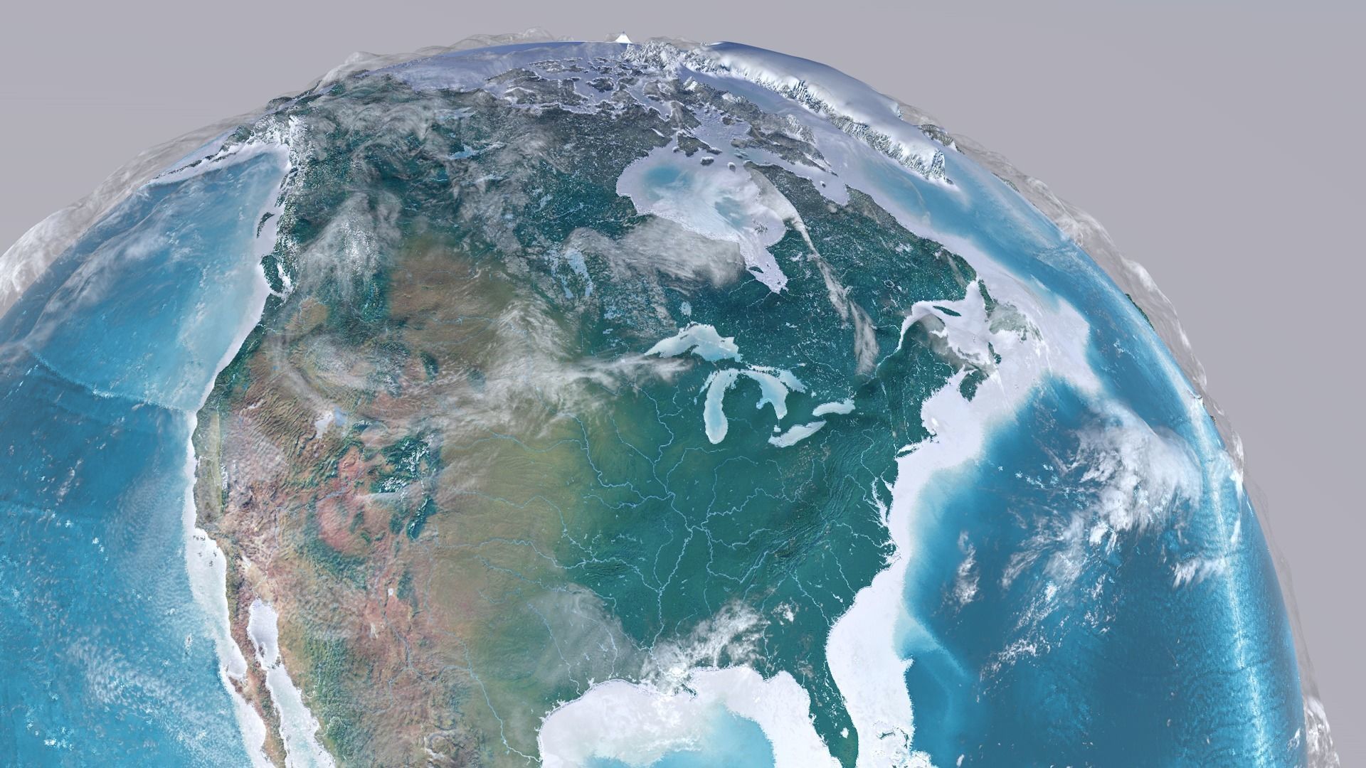 10K Relief World 3D Model 3D model_20