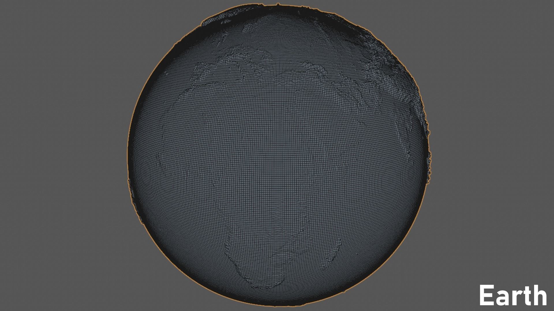 10K Relief World 3D Model 3D model_37