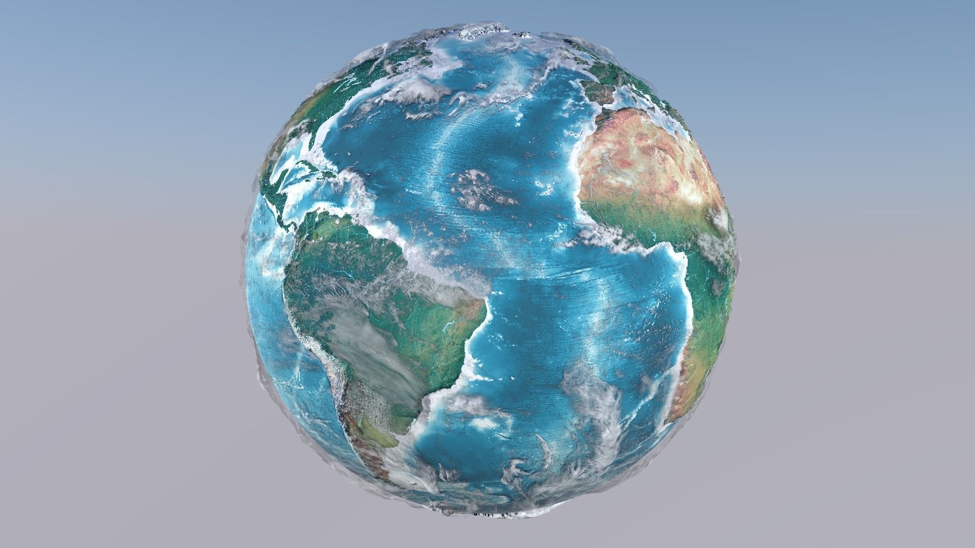 10K Relief World 3D Model 3D model_4