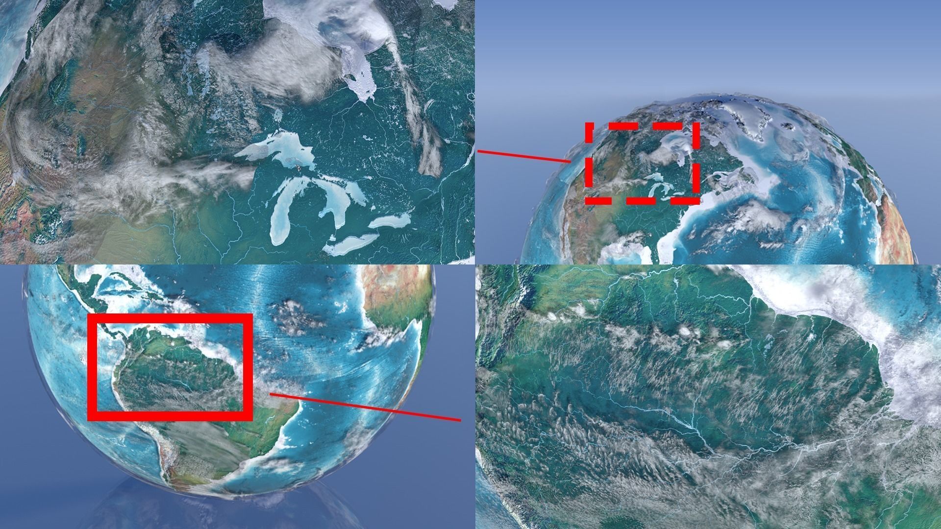 10K Relief World 3D Model 3D model_5
