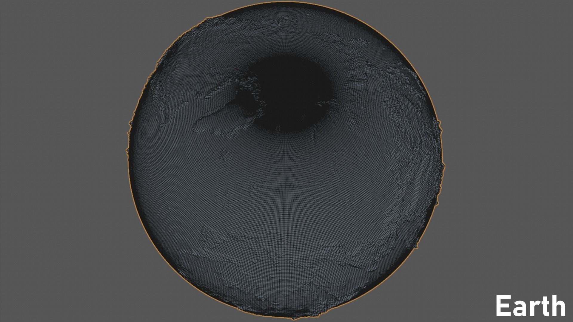 10K Relief World 3D Model 3D model_38
