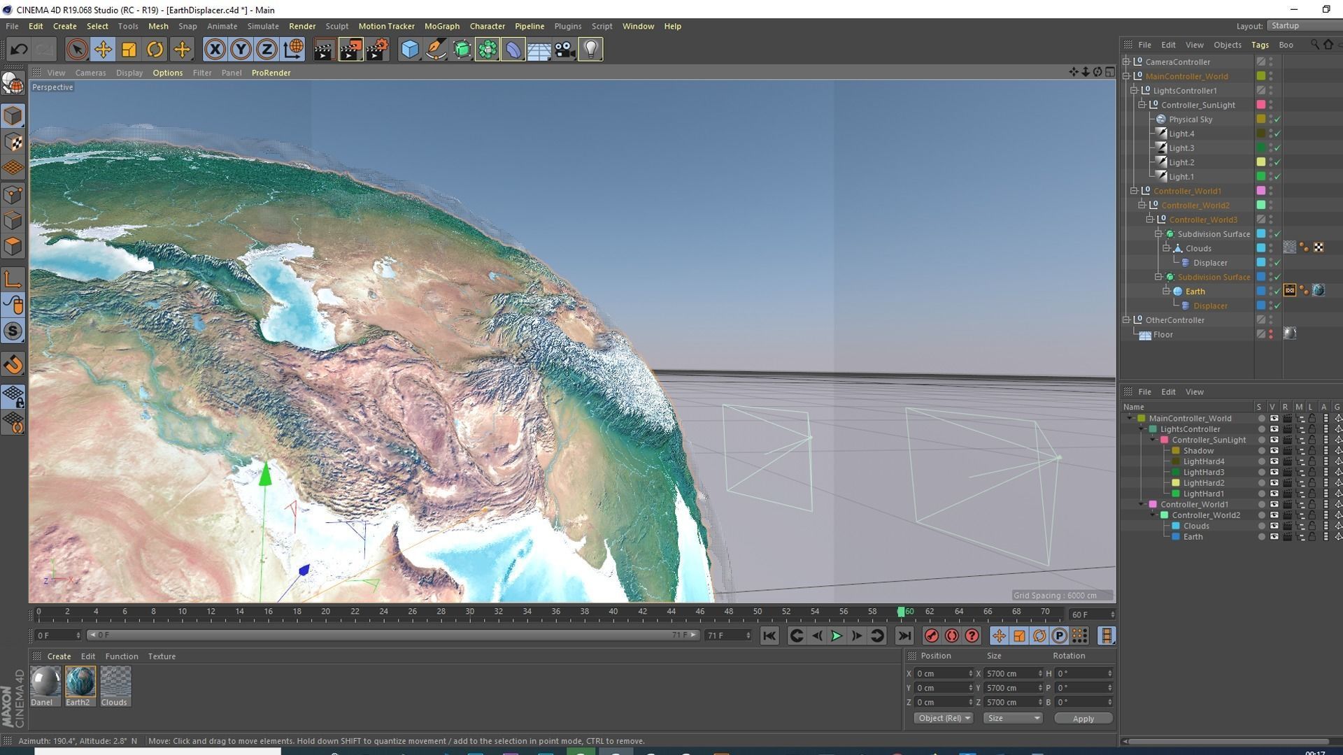 10K Relief World 3D Model 3D model_28