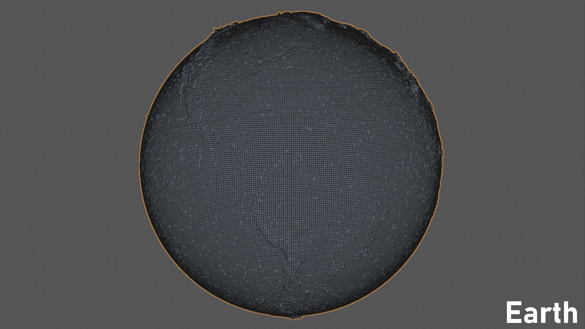 10K Relief World 3D Model 3D model_36