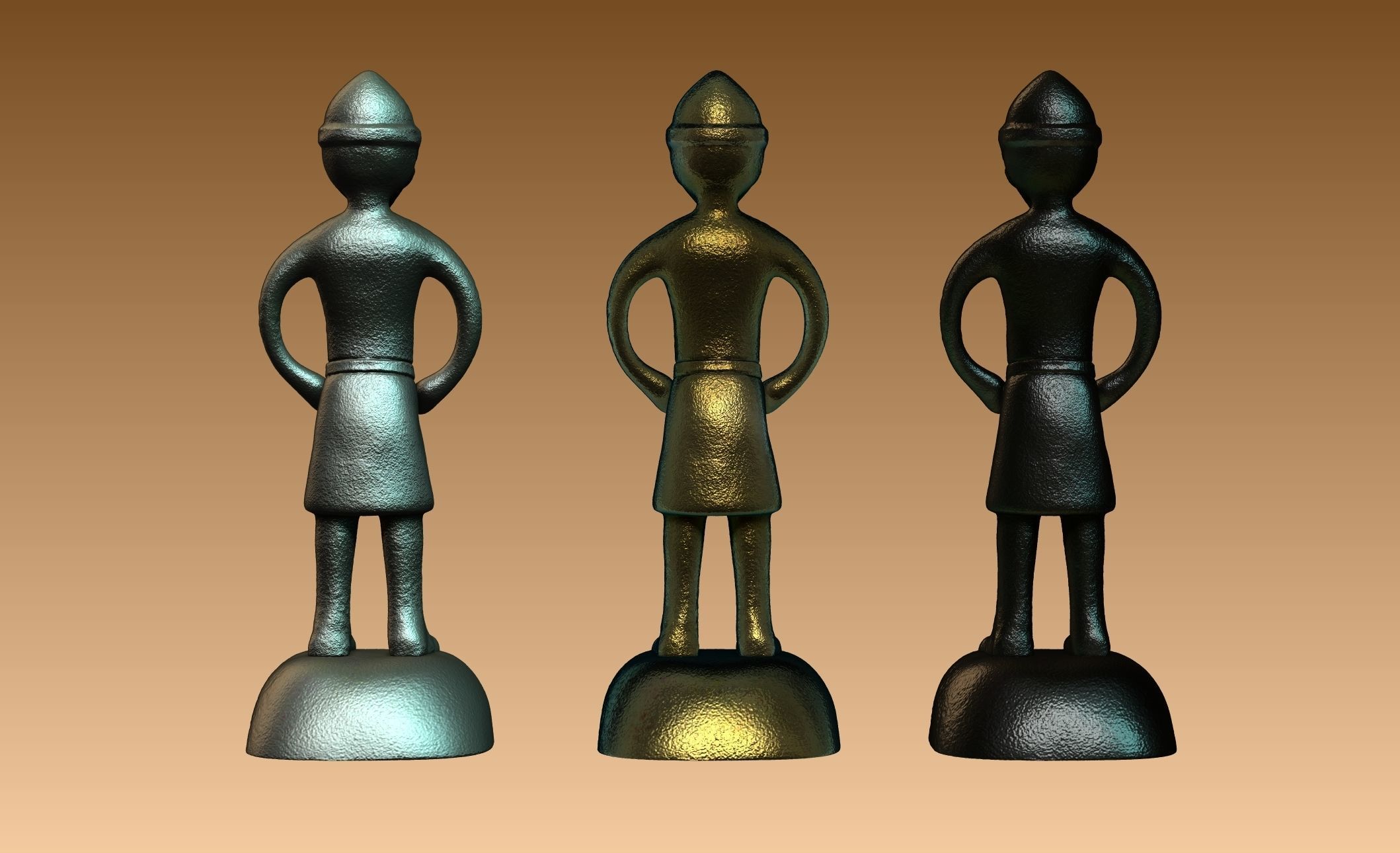 Odin Father of all statue - 7thCentury 3D print model_15