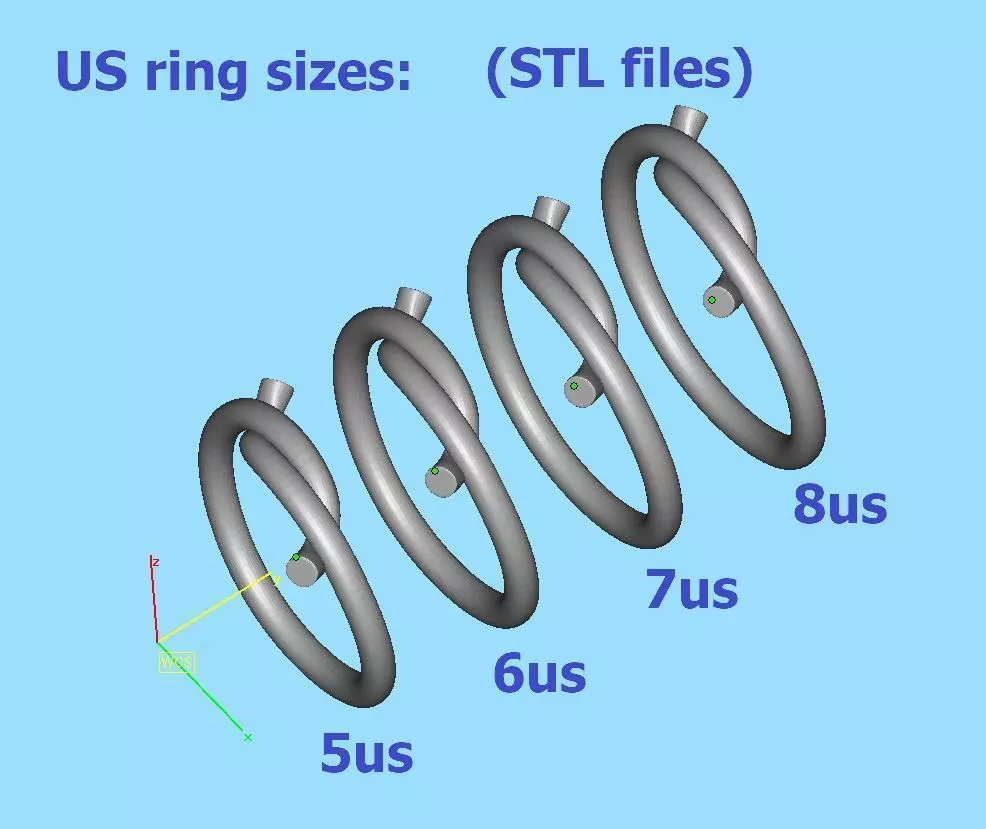 Classic Knot ring printable 3d model 3D print model_5