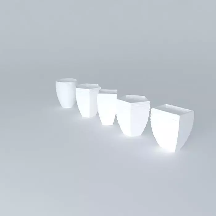 glasses cups Free 3D model