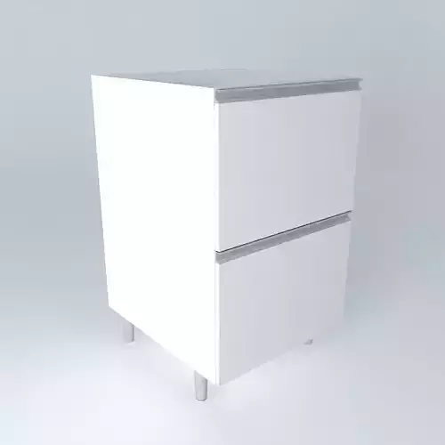 Counter with 2 drawers