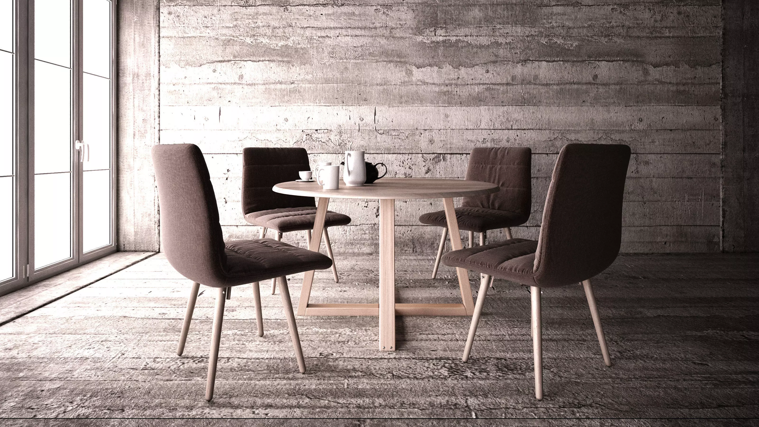 Home and Restaurant - The Dining Table 10 3D model_0