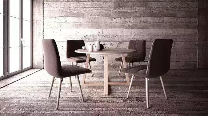 Home and Restaurant - The Dining Table 10 3D model