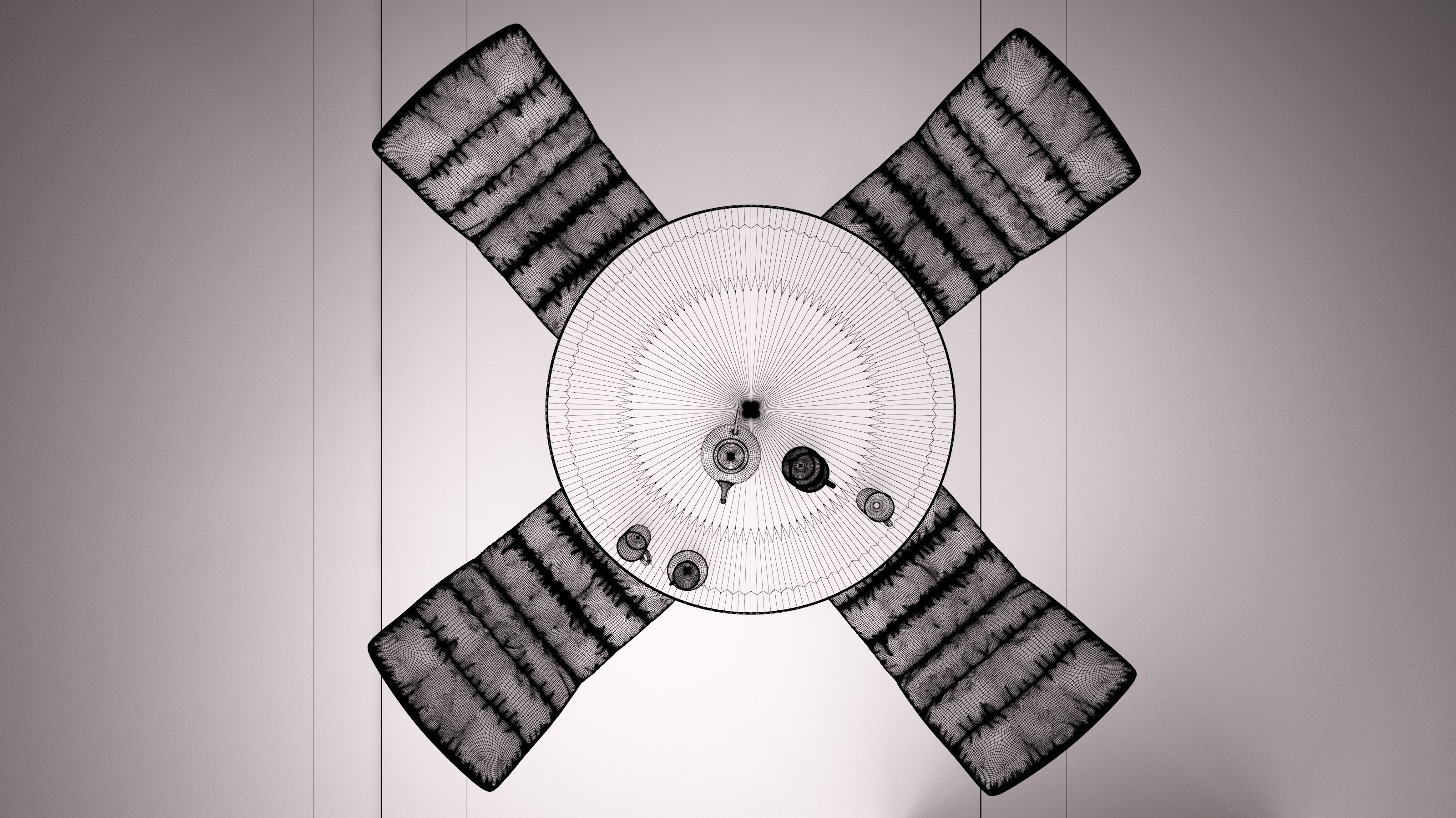 Home and Restaurant - The Dining Table 10 3D model_5