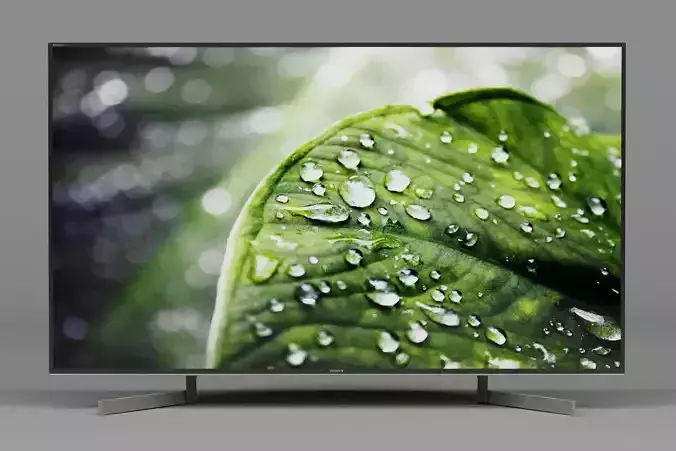 TV SONY KD-49XF9005 3D model