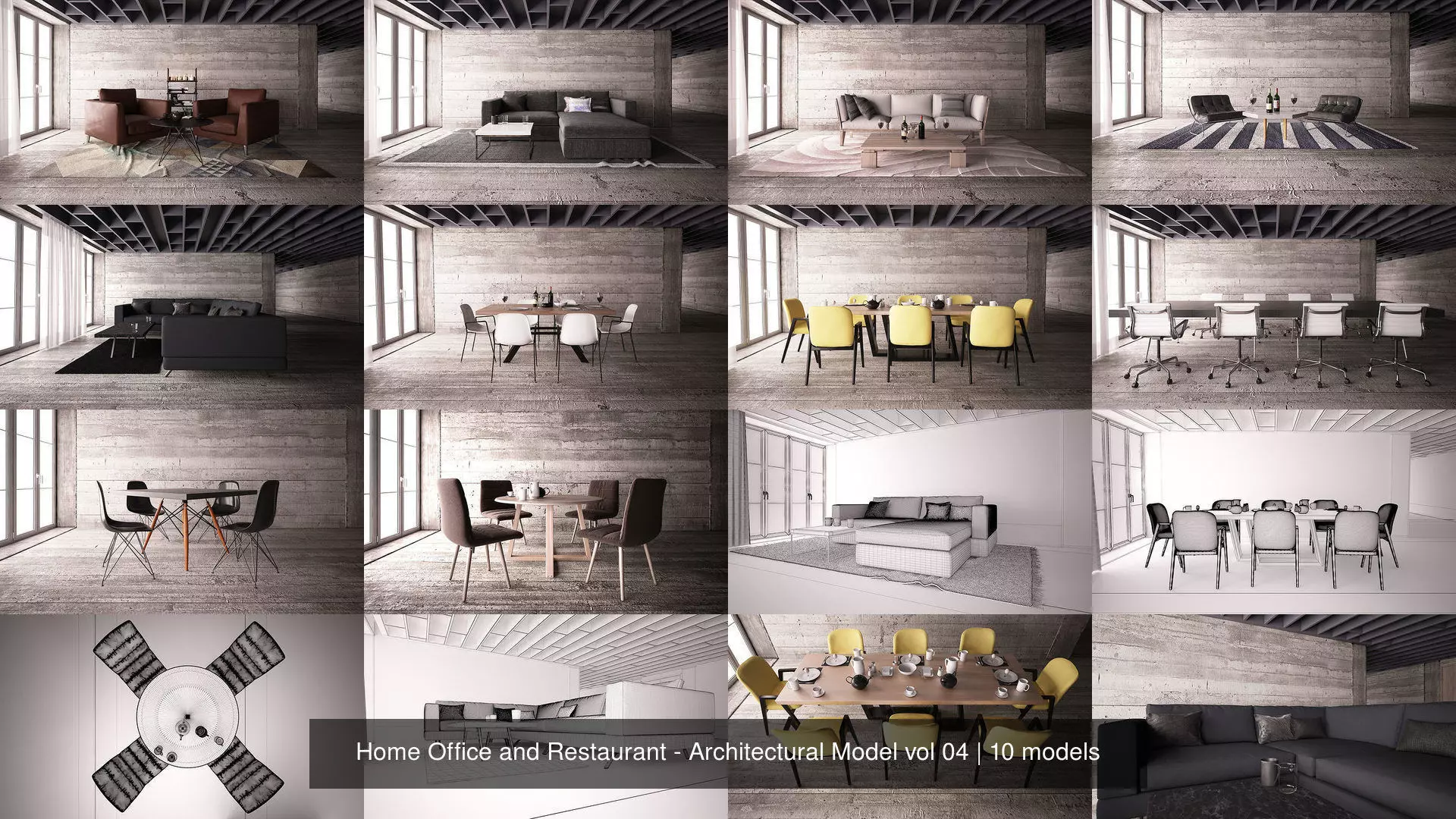 Home and Office - Architectural Models vol 04 3D Model Collection_0