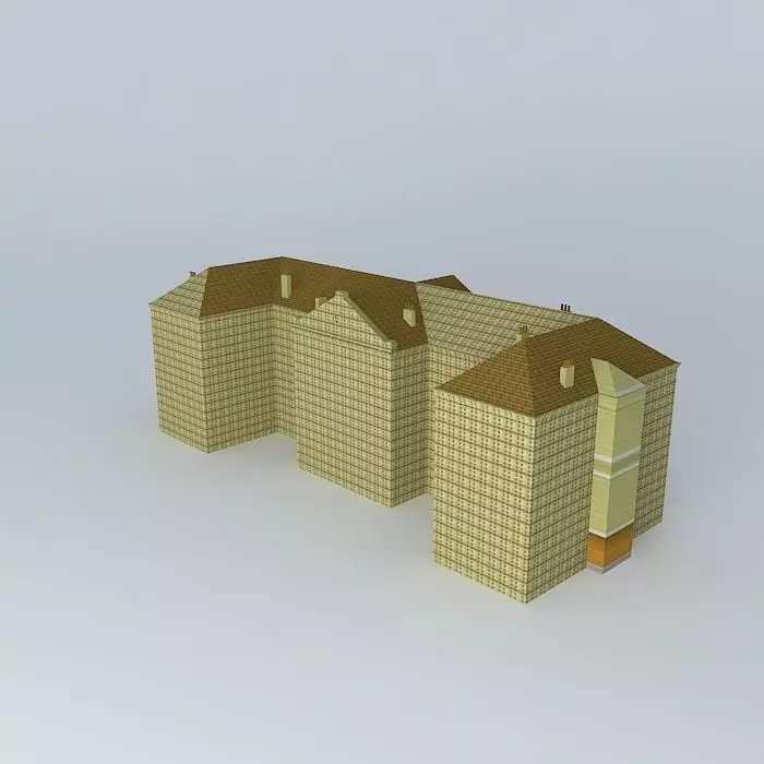Old hospital Free 3D model