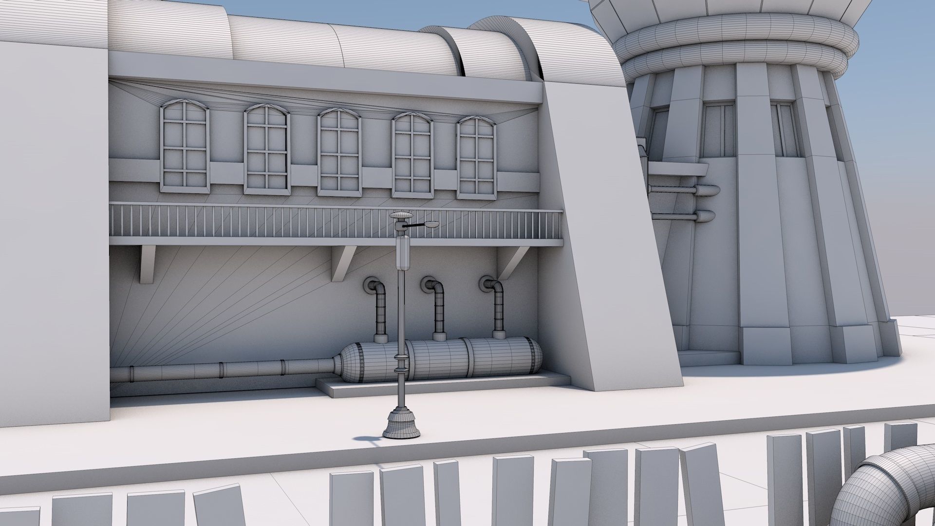 planet express futurama 3D model_7